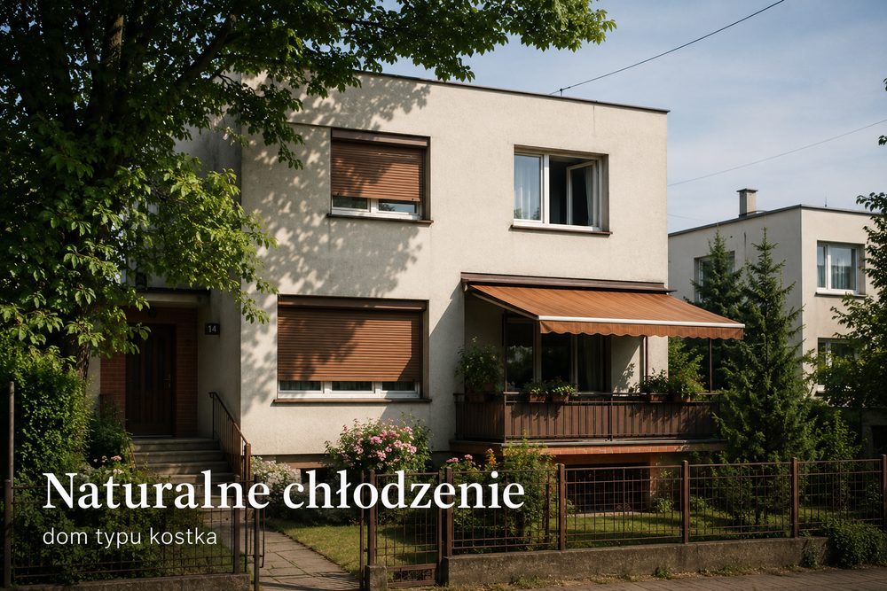 Techniki naturalnego chłodzenia pasywnego w starych domach typu kostka