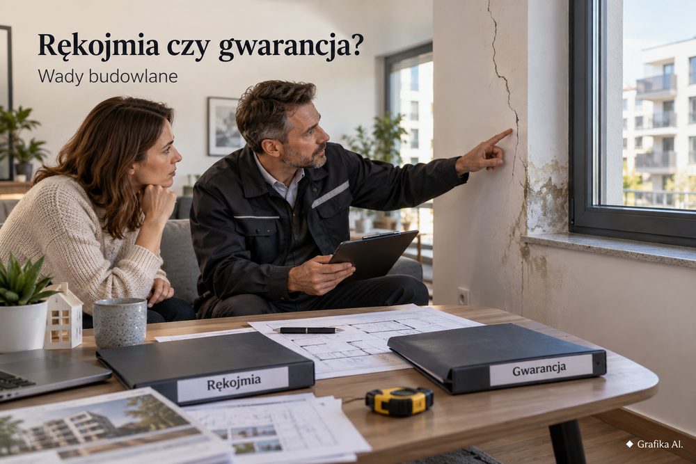 Rękojmia czy gwarancja przy wadach budowlanych – z którego rozwiązania skorzystać
